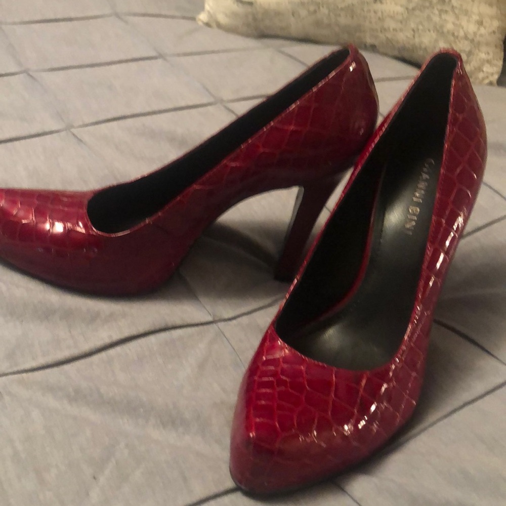 Red high heels